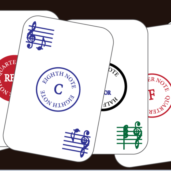 A1. Sharps and Flats G-clef Expansion Pack (over 100 cards)